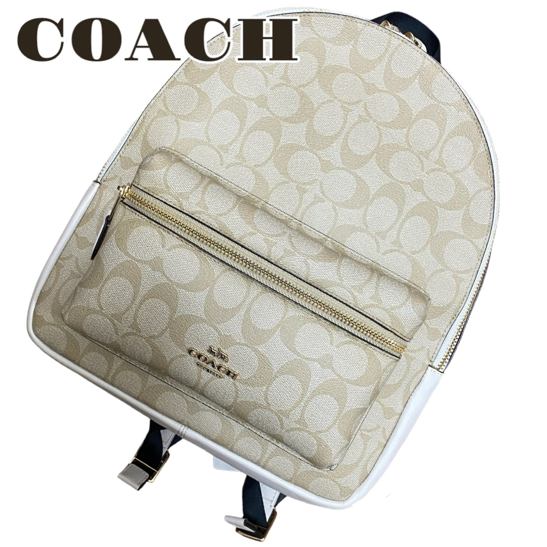 未使用級✨COACH リュック バッグパック レザー ブラック 大容量 A4