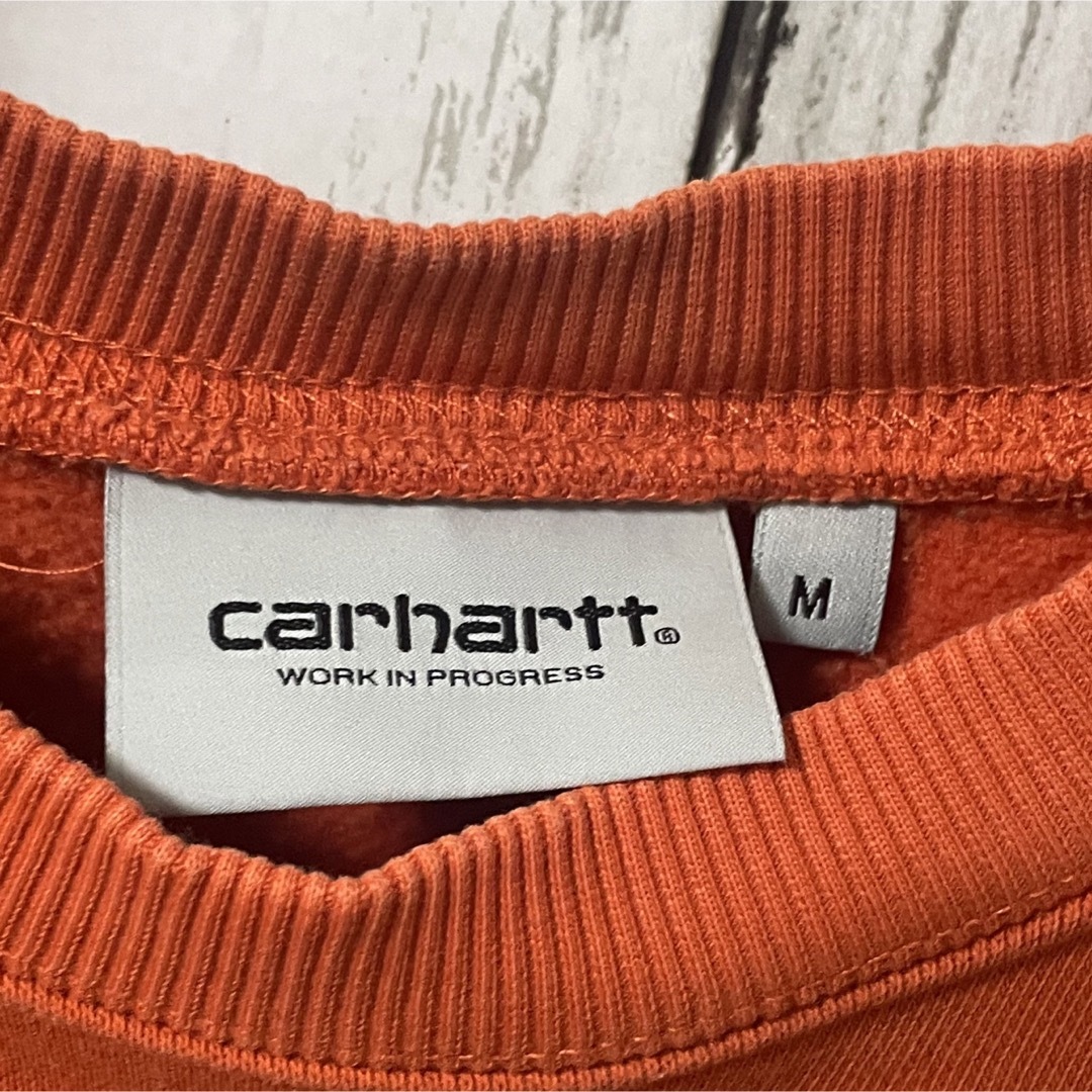 Charhartt WIP(カーハートダブリューアイピー)の【希少人気カラー】カーハートCARHARTT WIP スウェット センター刺繍 メンズのトップス(スウェット)の商品写真