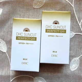 ディーエイチシー(DHC)のDHC  サンカットQ10パーフェクトミルク　50ml×2個セット(日焼け止め/サンオイル)