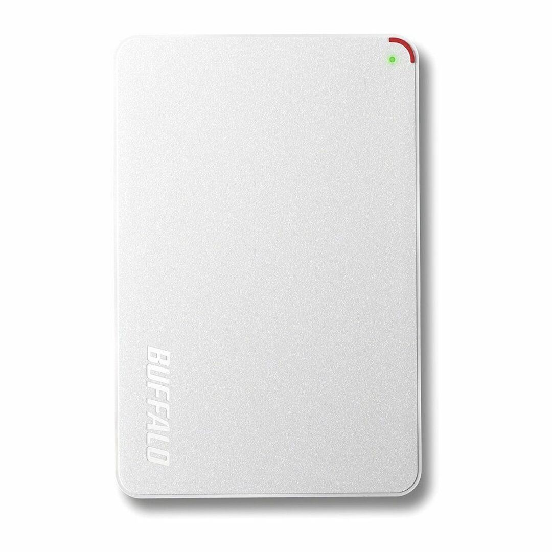 【色: ホワイト】BUFFALO 2.5インチ 外付けHDD 2.0TB ホワイ