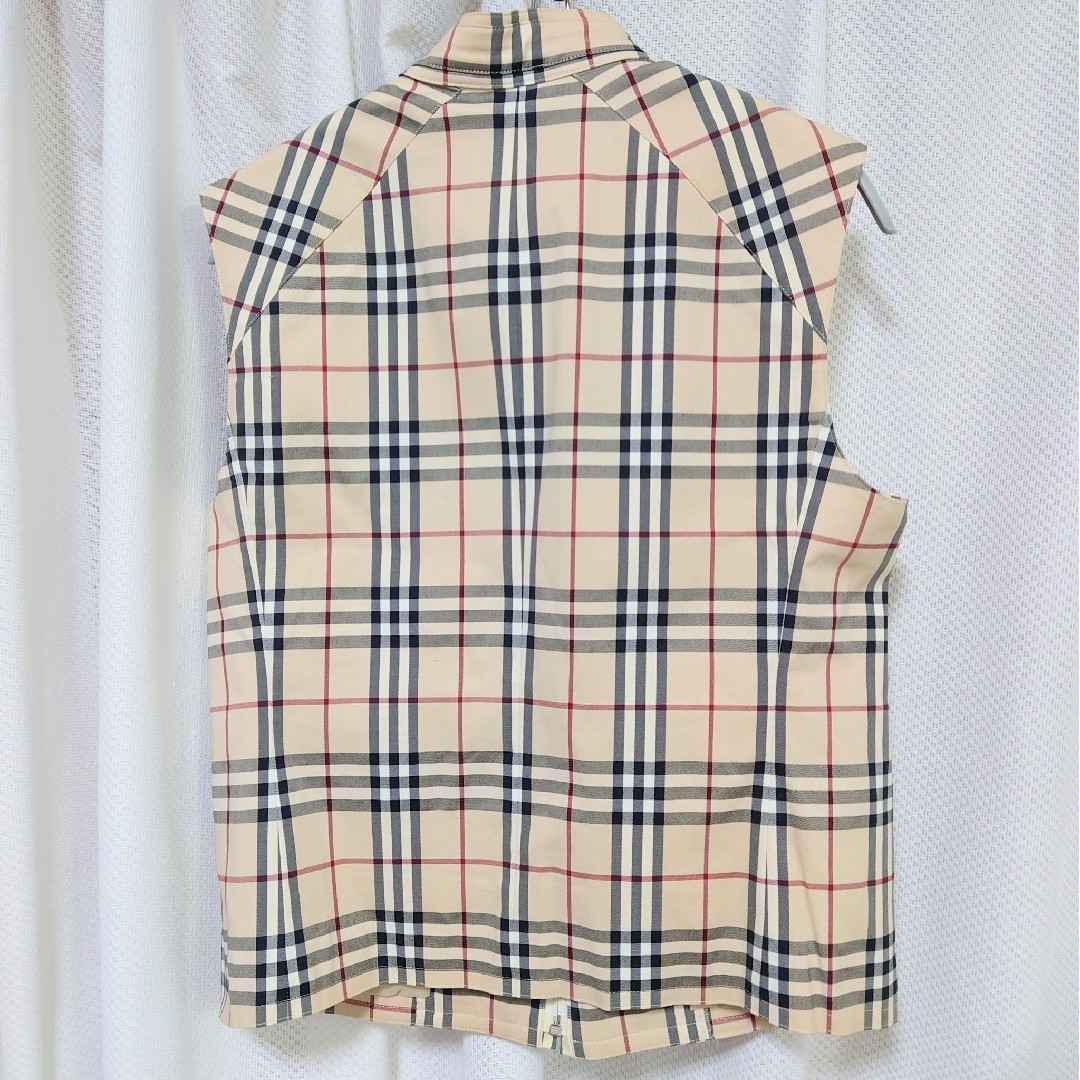 BURBERRY - バーバリーロンドン チェックベスト サイズ40 BURBERRY - バーバリーロンドン チェックベスト サイズ40