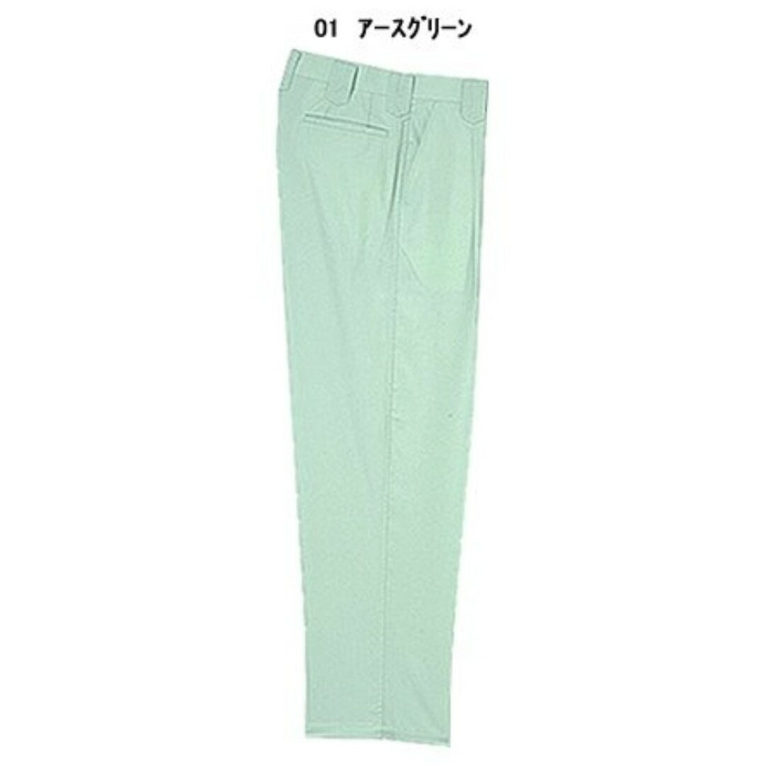 ■ラカン■春夏用業ズボンE5511■W82×L78■緑■ メンズのパンツ(ワークパンツ/カーゴパンツ)の商品写真