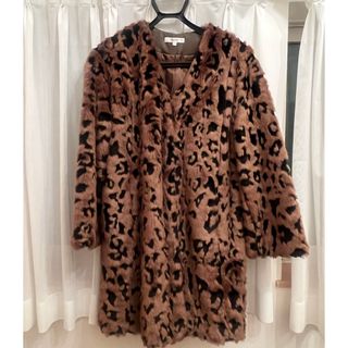 Lazy and easy smooth far coat ファーコート