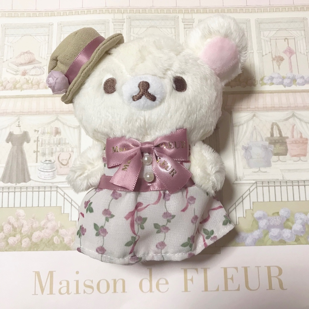 Maison de FLEUR ×コリラックマチャーム ぬいぐるみ リラックマ-