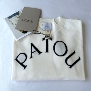 PATOU - 新品未着用 白M PATOU パトゥ ウールブレンドジャンパー 長袖