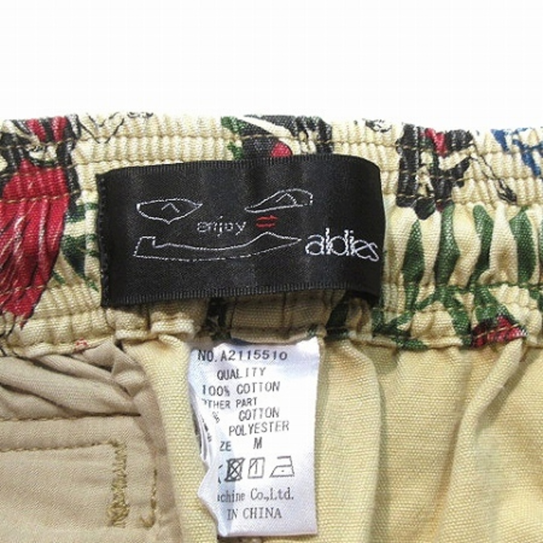 ALDIES アールディーズ ショートパンツ M ベージュ系(総柄)