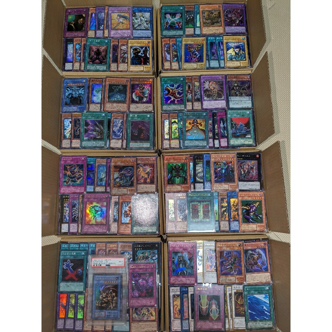 12遊戯王ダンボール8箱分まとめ売り 引退品 1