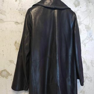 agnes b. - 極美品 agnes b. Special レザーチェスターコート 本革