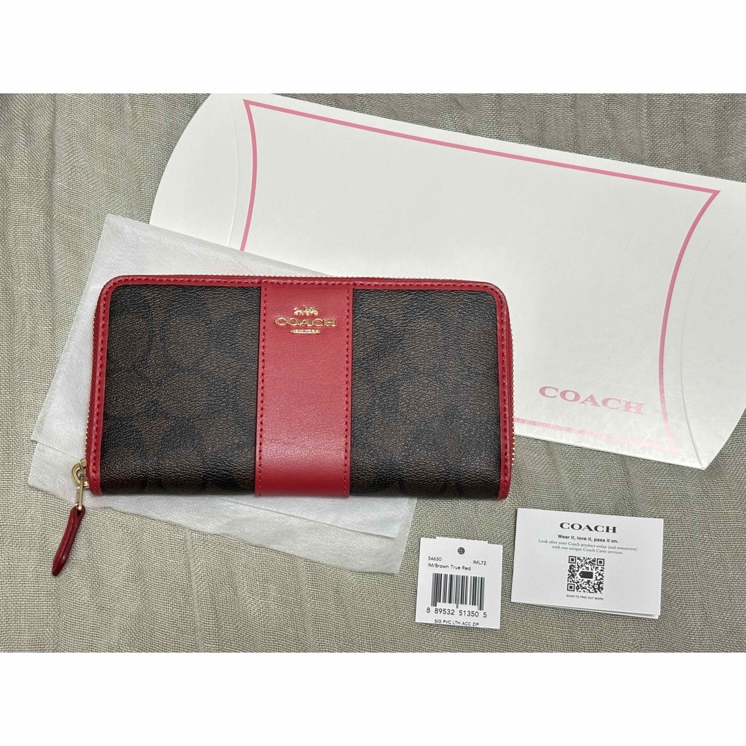 新品訳あり★コーチCOACH 54630 レッド