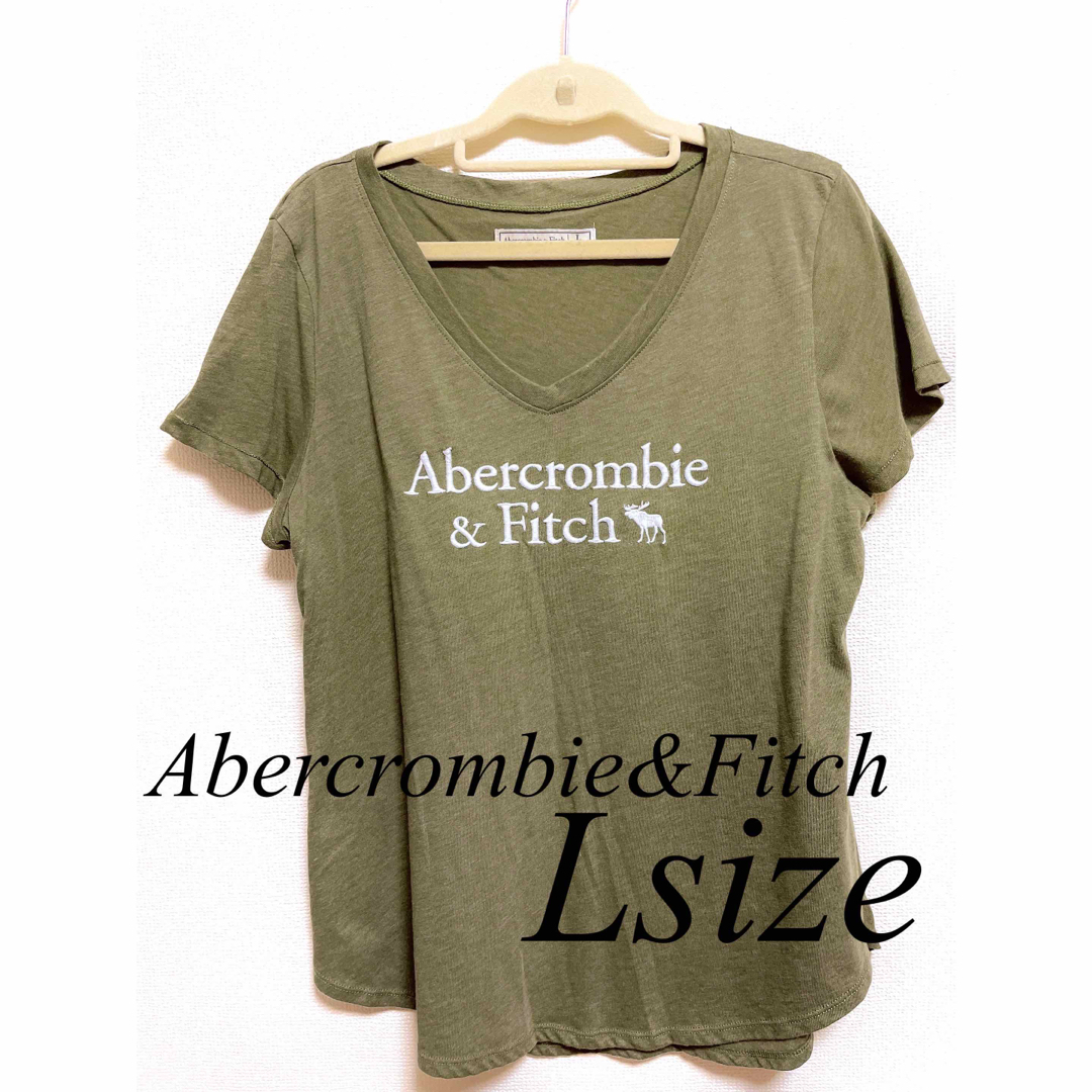 アバクロンビー&フィッチ 半袖 Tシャツ Vネック アバクロ レディース | フリマアプリ ラクマ
