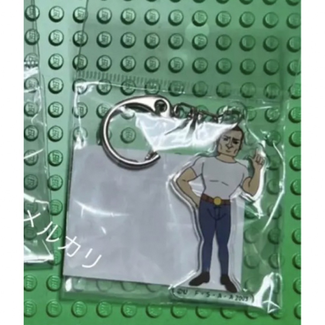 クレヨンしんちゃん(クレヨンシンチャン)のクレヨンしんちゃん アクリル トラック男 キーチェーン キーリング エンタメ/ホビーのおもちゃ/ぬいぐるみ(キャラクターグッズ)の商品写真
