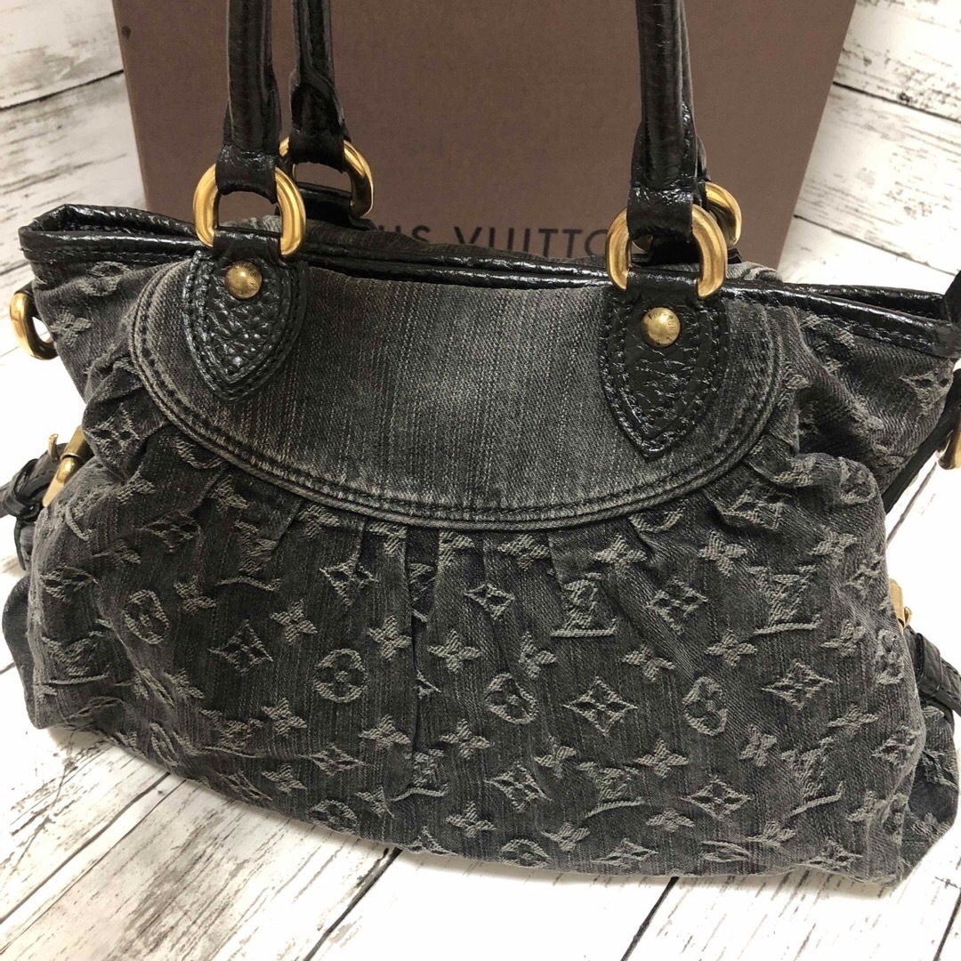 【美品】LOUIS VUITTON ルイ ヴィトン モノグラムデニム ネオカビィ