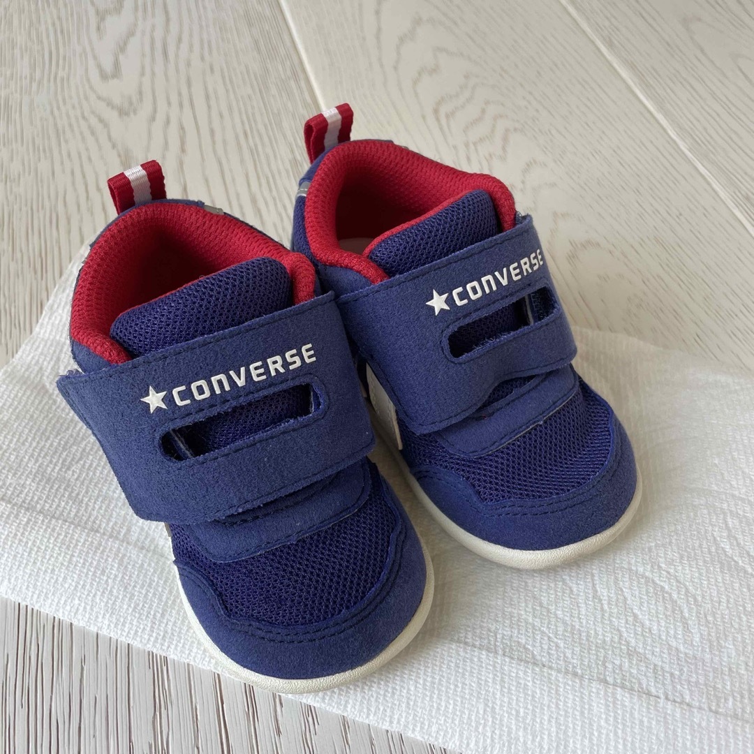 CONVERSE(コンバース)のひーちゃんさん専用　　コンバース　　子供　スニーカー キッズ/ベビー/マタニティのベビー靴/シューズ(~14cm)(スニーカー)の商品写真