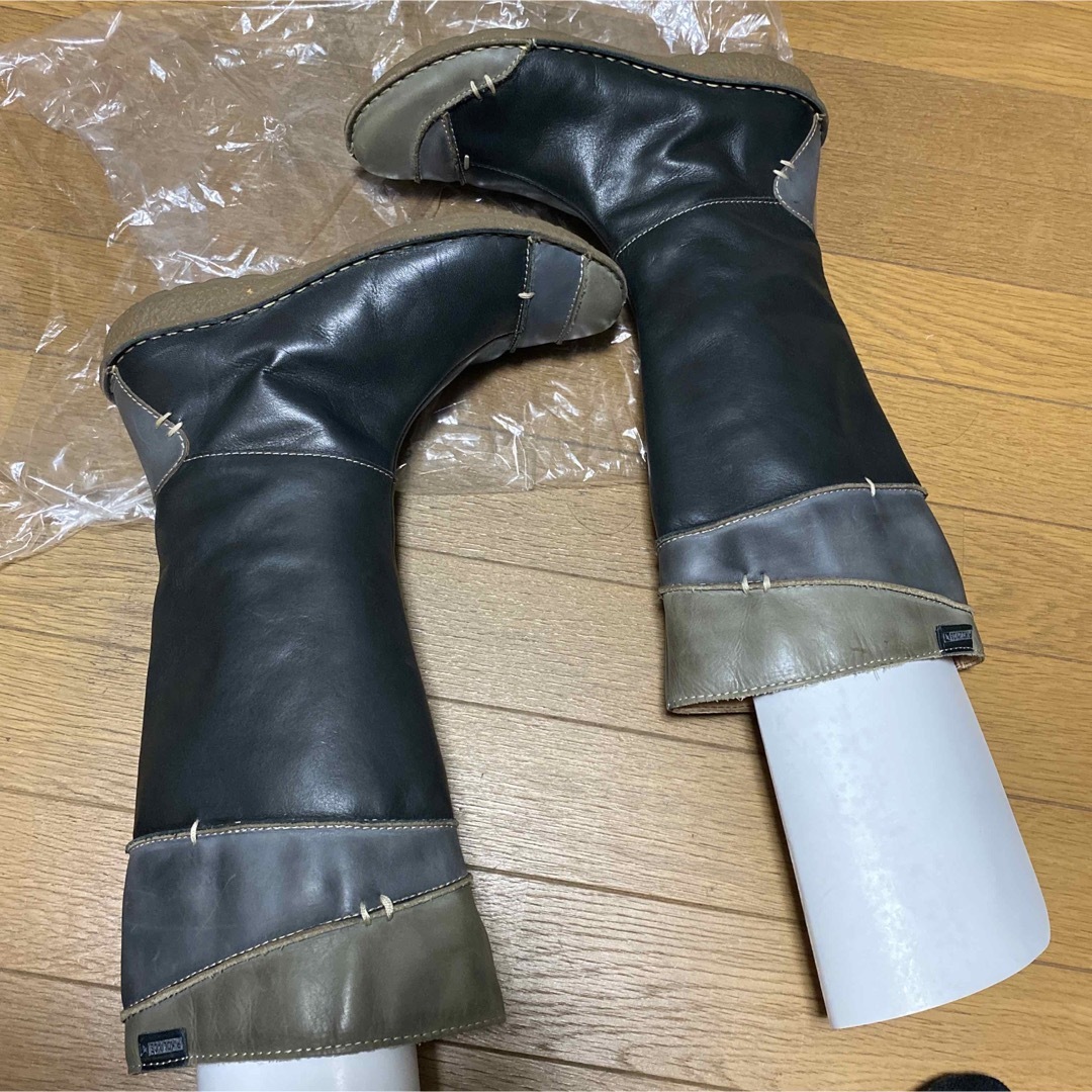 【PIKOLINOS】パッチワークロングブーツ
