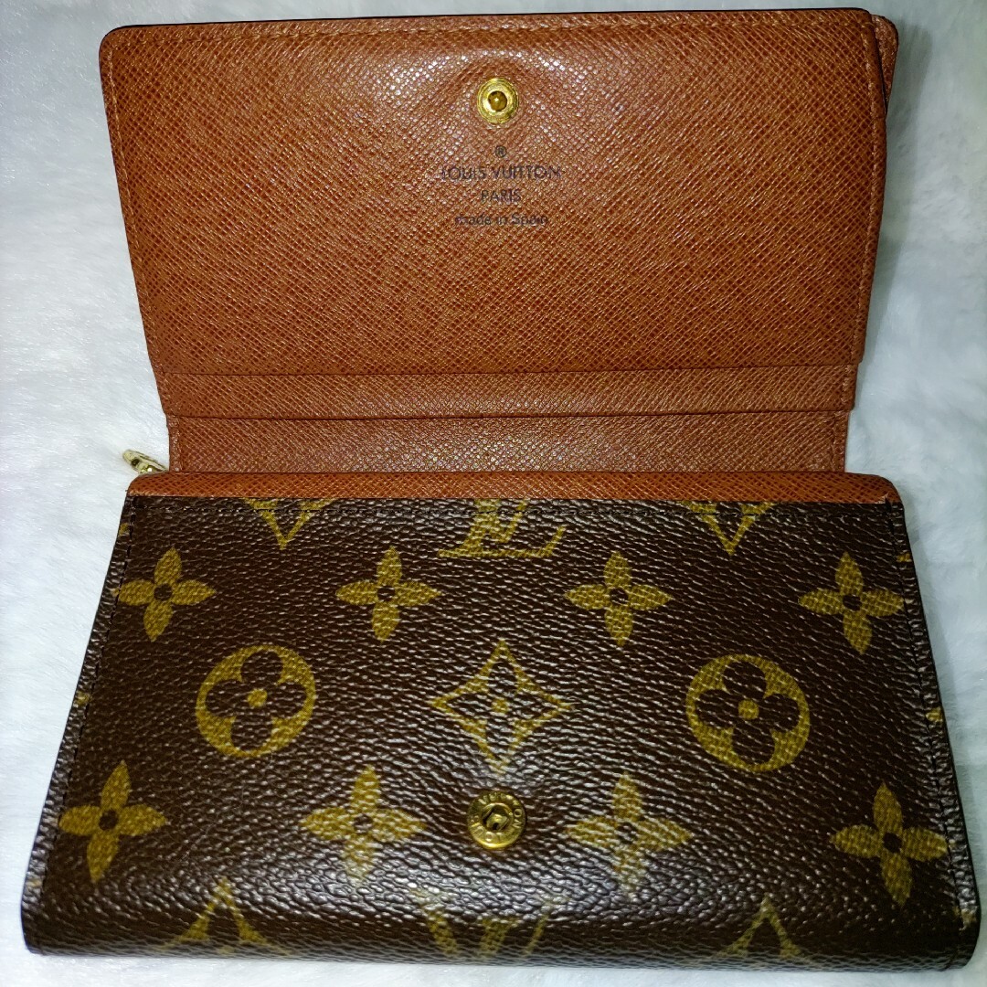 LOUIS VUITTON モノグラム 2つ折り 財布 超美品