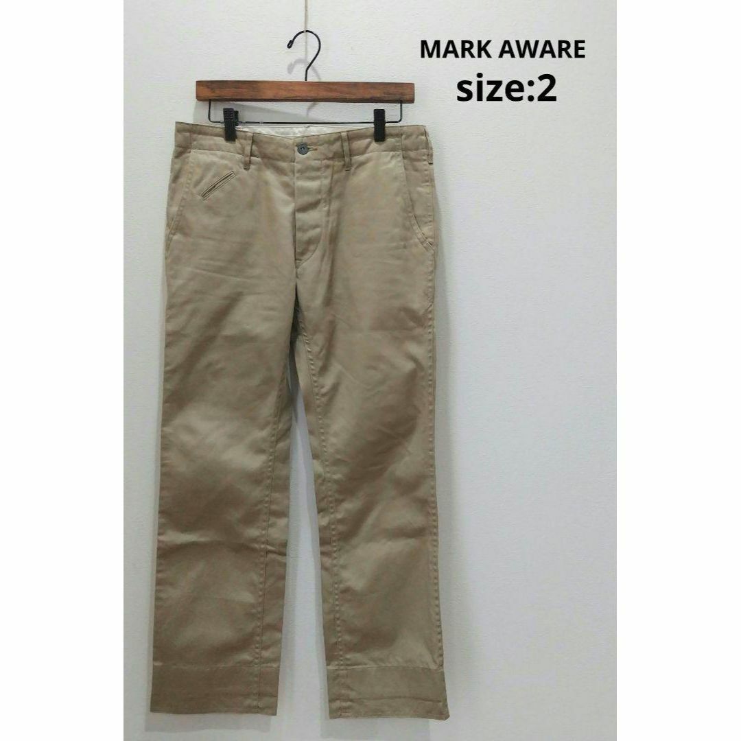 markaware スラックス　チノパン