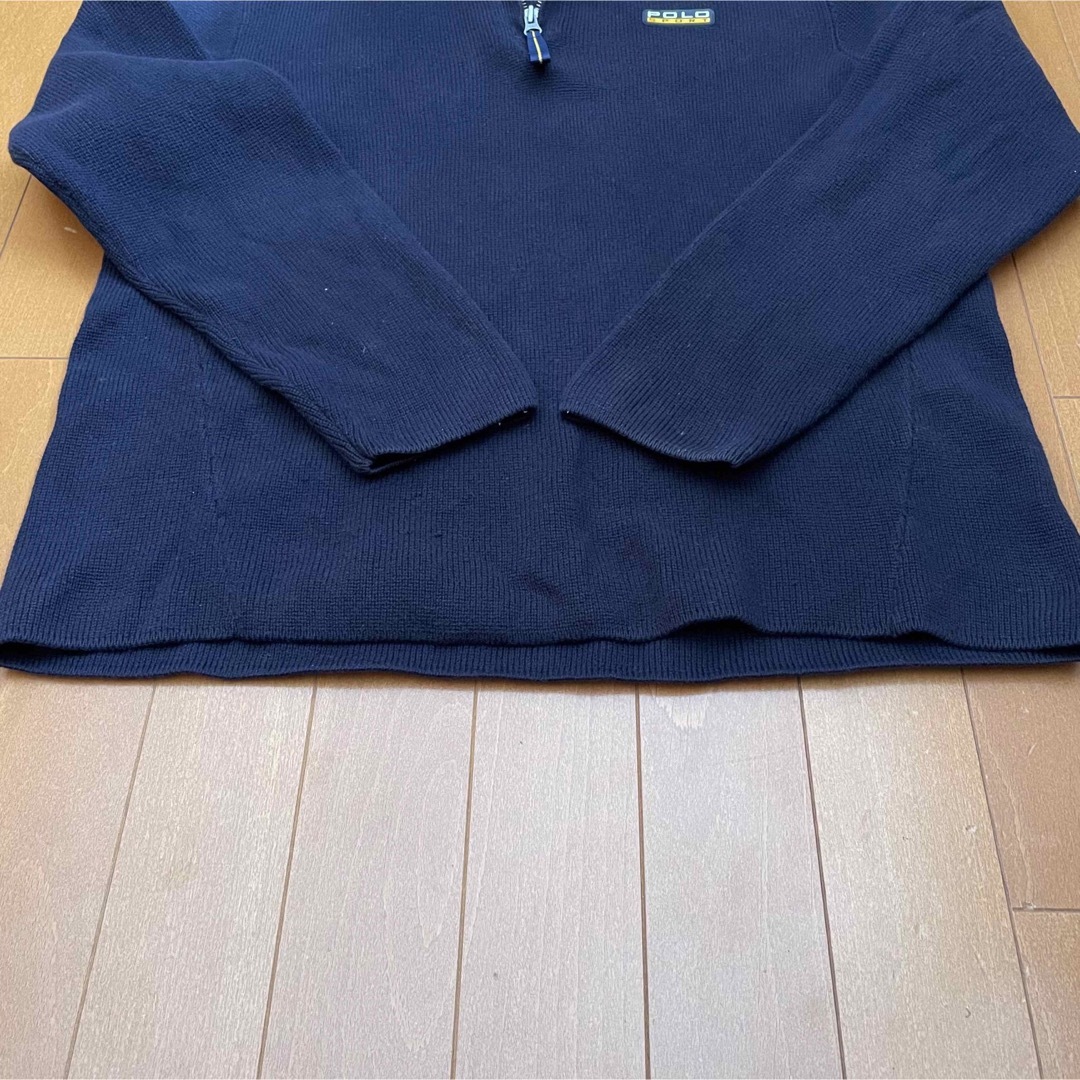 美品 90s Ralph Lauren POLO SPORTジップアップニット