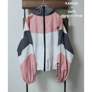 カンゴール(KANGOL)の【美品】KANGOL×earth musicecology　ナイロンパーカー(ナイロンジャケット)