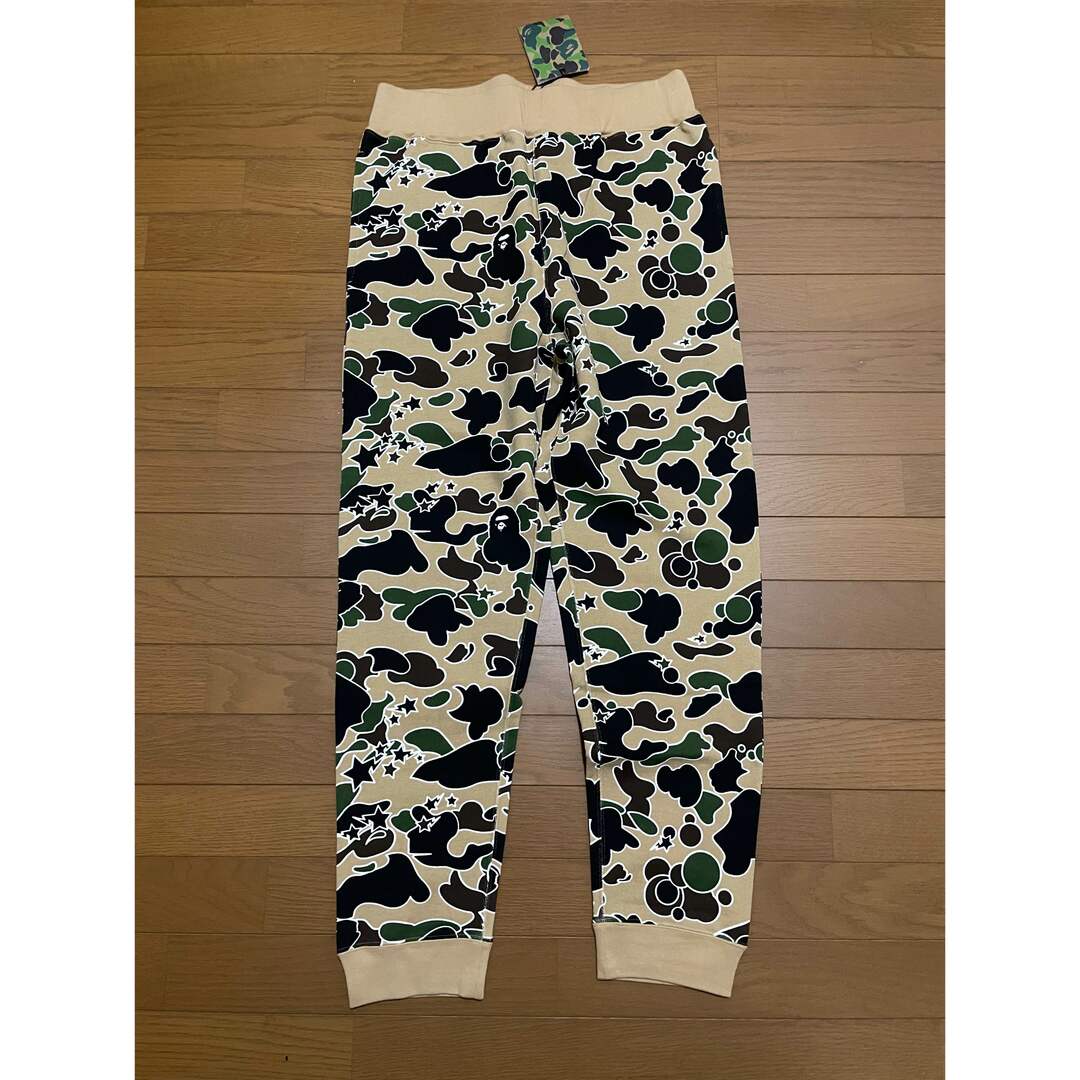 BAPE STA CAMO SWEAT PANTS 1