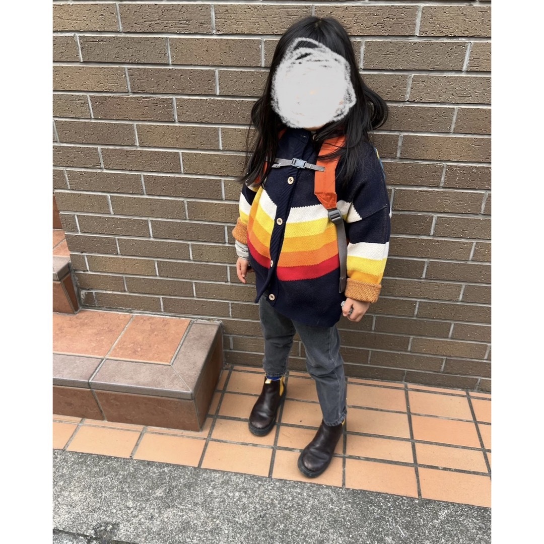 ZARA KIDS(ザラキッズ)のひかる様専用　zara kids 3-4歳　ブラックデニム　 キッズ/ベビー/マタニティのキッズ服女の子用(90cm~)(パンツ/スパッツ)の商品写真