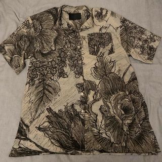 アメリヴィンテージ(Ameri VINTAGE)のbeige / KEITAMARUYAMA × AMERI WIDE SHIRT(シャツ/ブラウス(半袖/袖なし))