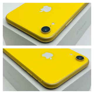 iPhone - A 新品電池 iPhone XR 128 GB SIMフリー イエロー 本体の通販