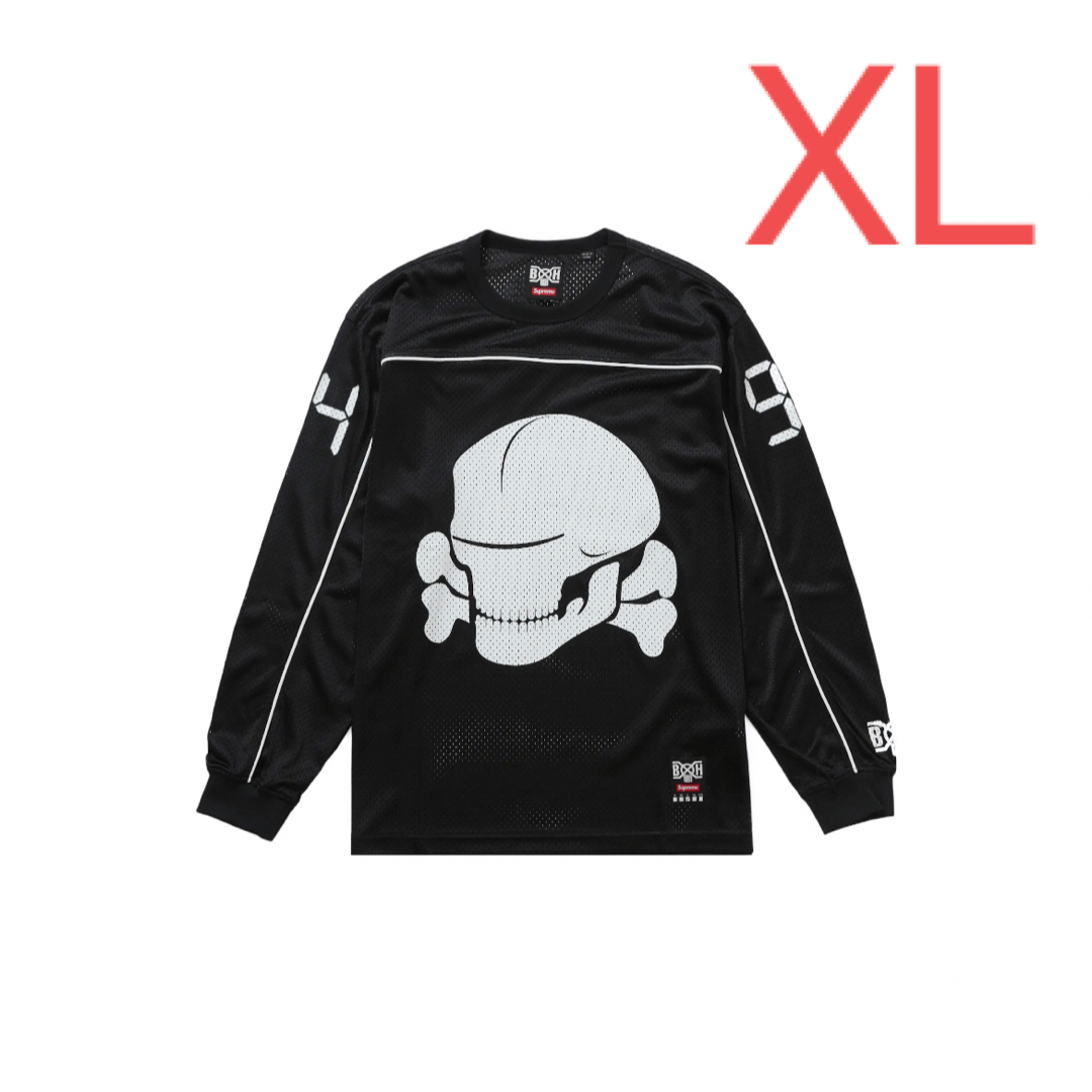 Supreme Bounty Hunter Moto Jersey XL 黒-