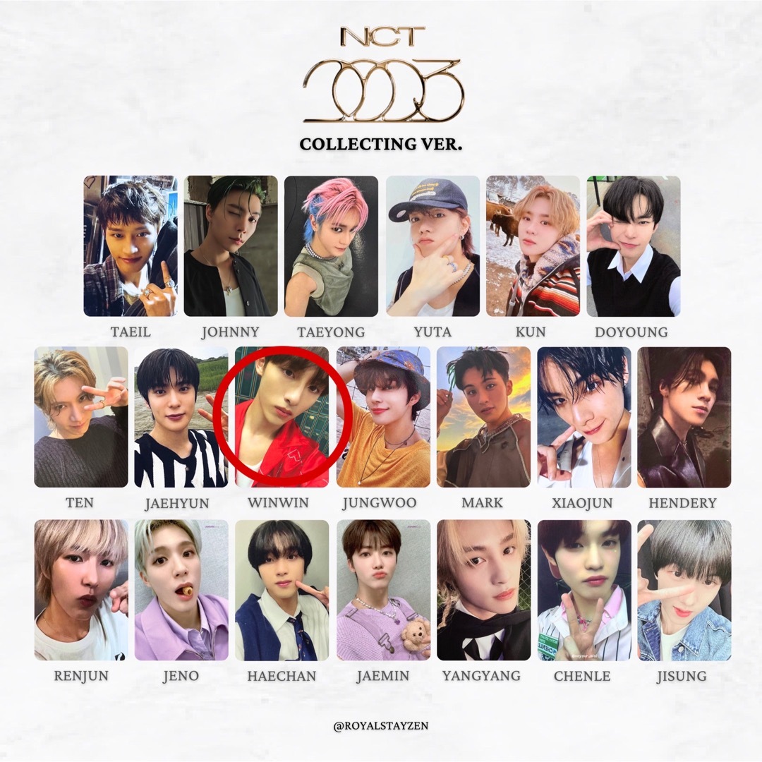 受注生産品】 NCT2023 Golden Winwin イヤーブックスペシャルトレカ 受注生産品】 NCT2023 Golden Winwin イヤーブックスペシャルトレカ