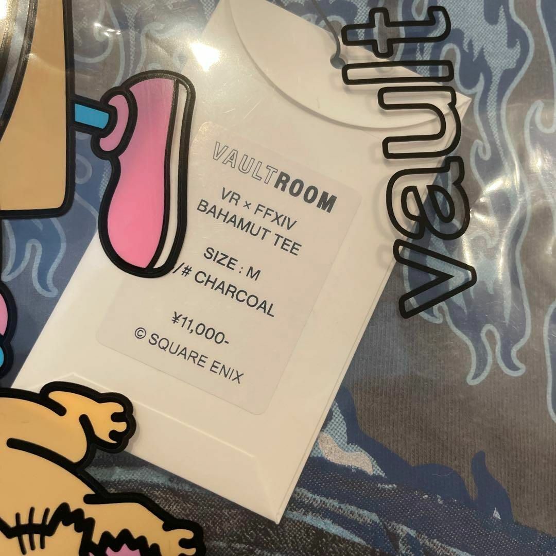 新品 vaultroom×FF14 BAHAMUT TEE チャコール 伊勢丹の通販 by 古着屋