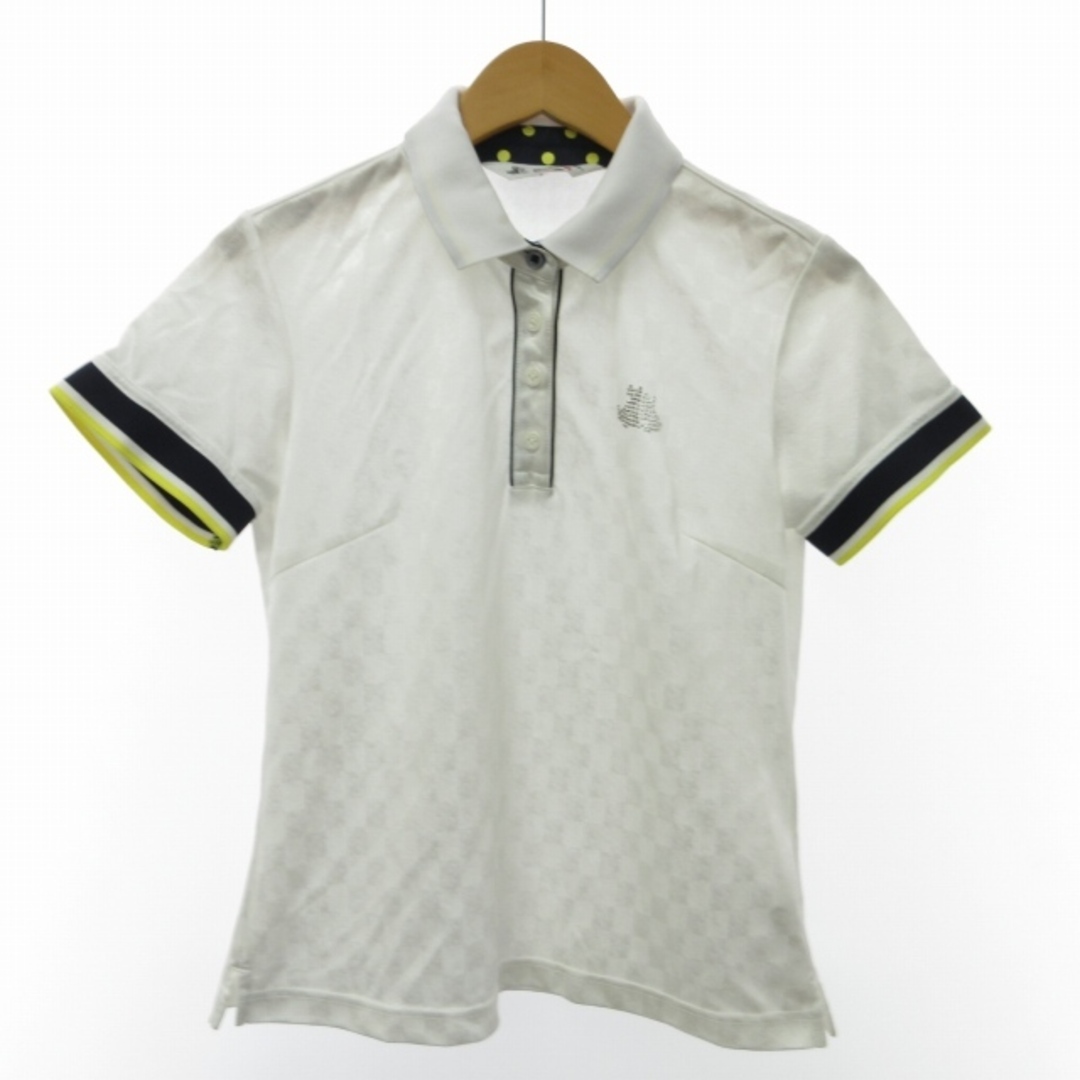 ブラック&ホワイト BLACK&WHITE ポロシャツ ゴルフウェア 半袖 M | フリマアプリ ラクマ