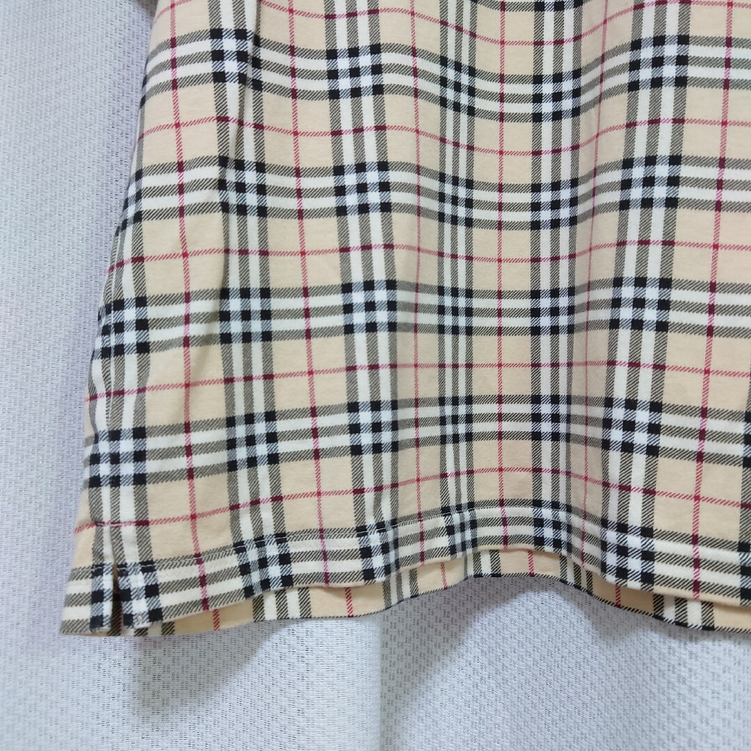BURBERRY - バーバリーゴルフ チェックポロシャツ 半袖 L BURBERRY - バーバリーゴルフ チェックポロシャツ 半袖 L