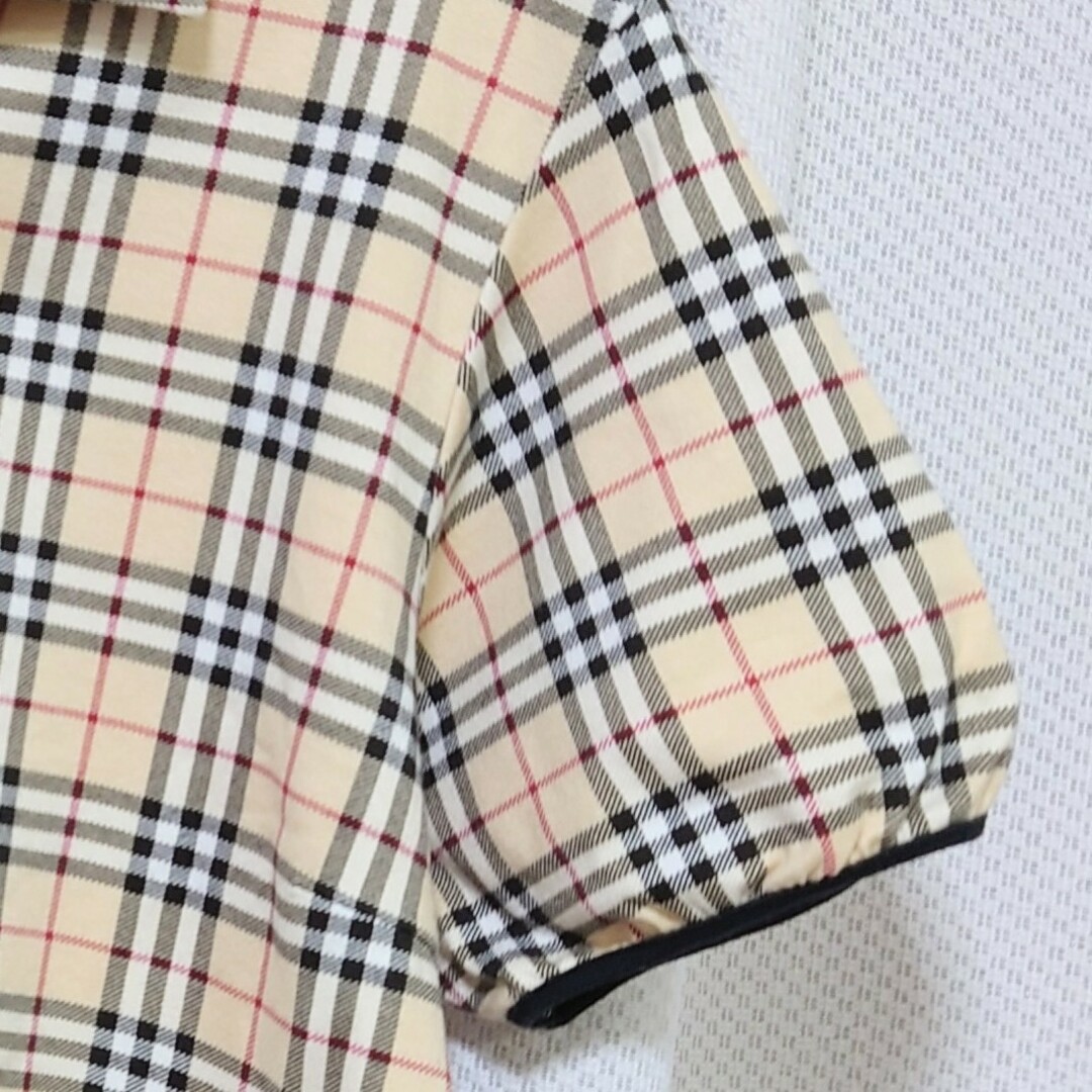 BURBERRY - バーバリーゴルフ チェックポロシャツ 半袖 L BURBERRY - バーバリーゴルフ チェックポロシャツ 半袖 L