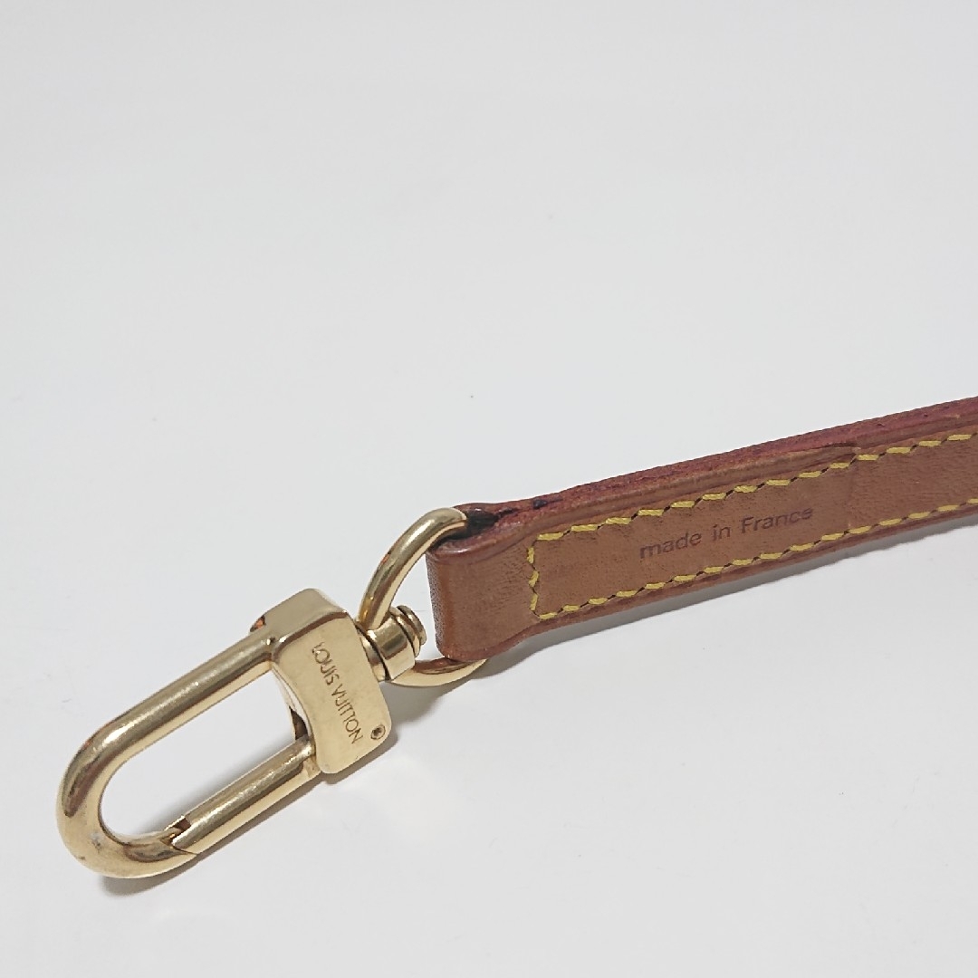 LOUIS VUITTON - ルイヴィトン ショルダー ストラップ ヌメ革 ゴールド