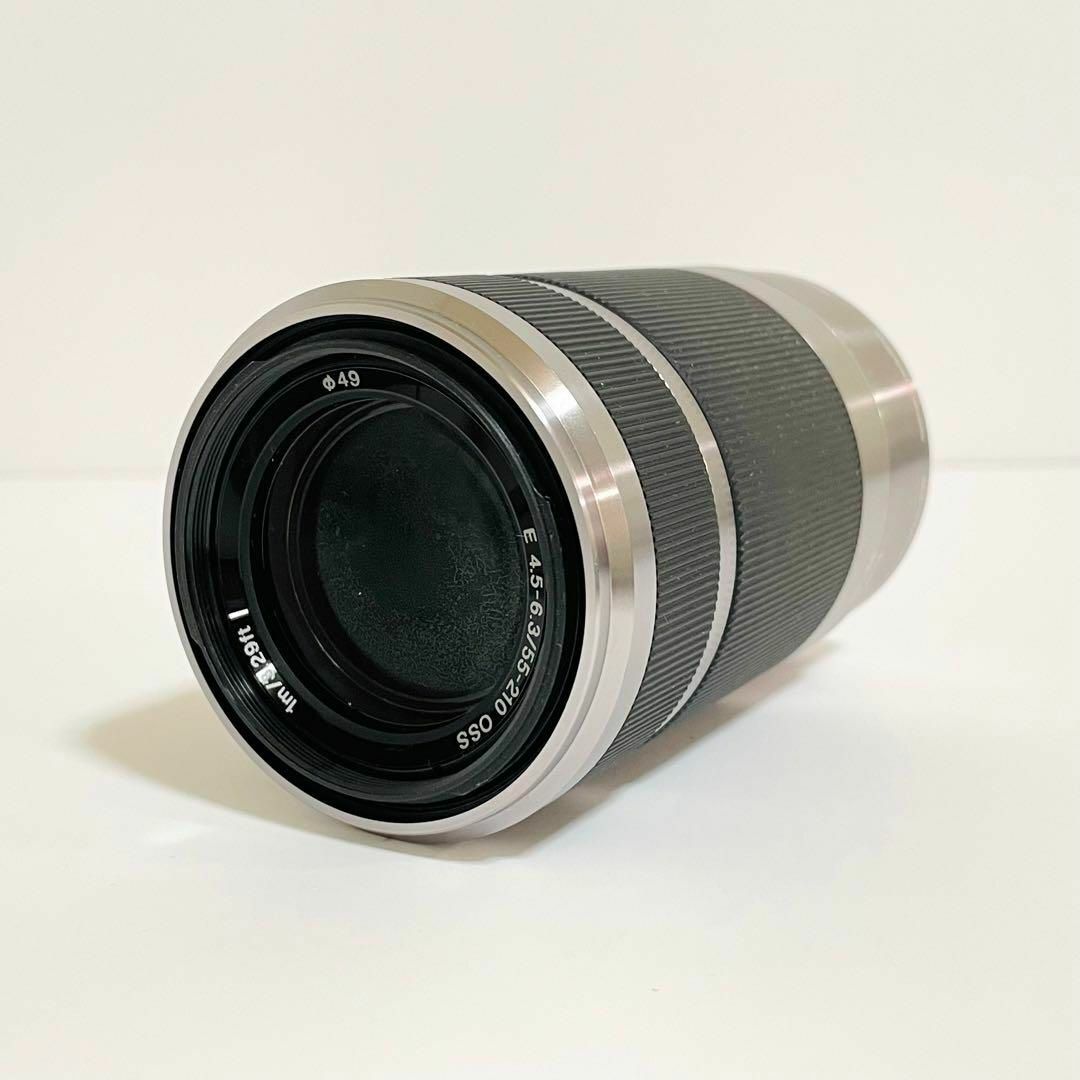 ジャンク SONY レンズ 55-210mm F4.5-6.3 SEL55210 - レンズ(ズーム)