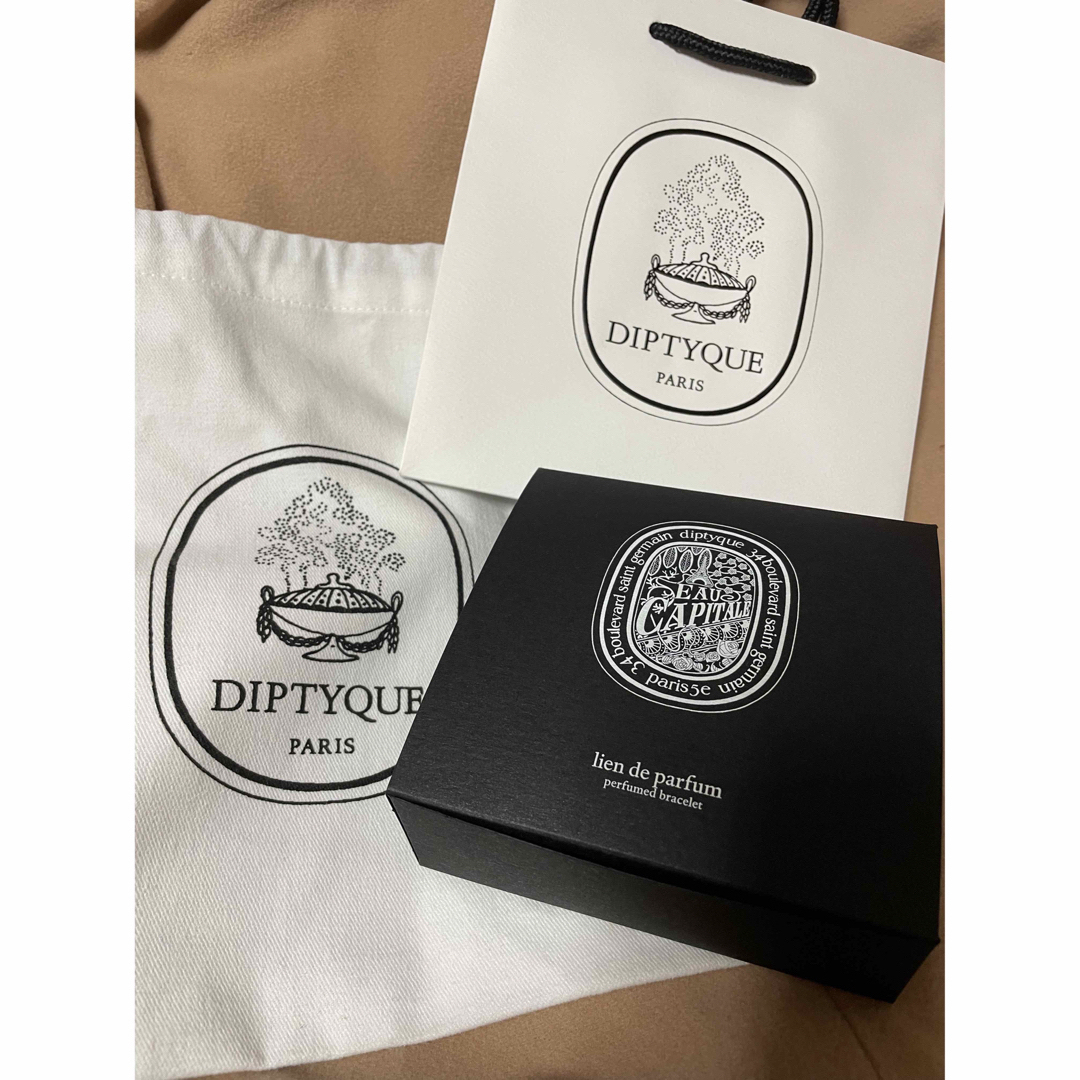 【入手困難】diptyqueフレグランス ブレスレット オーキャピタル