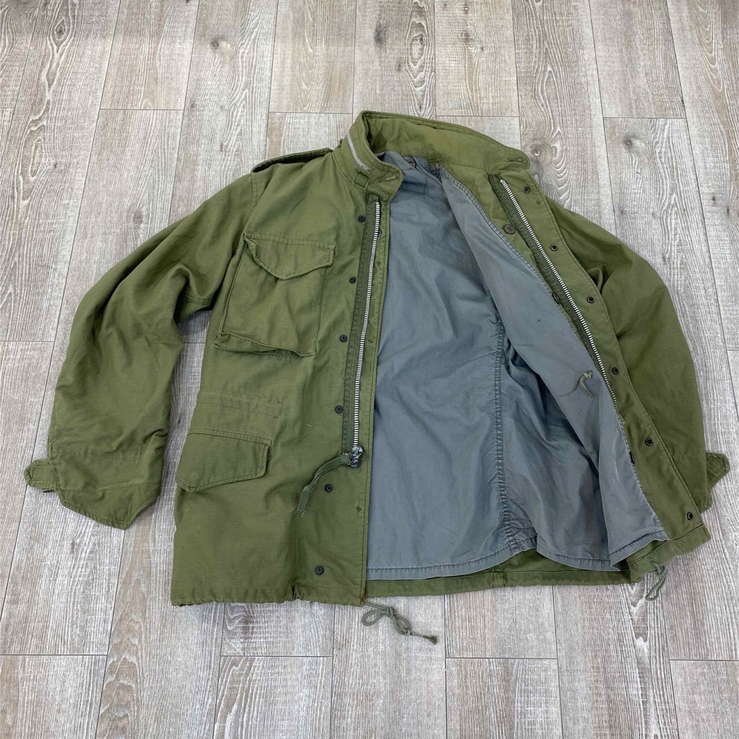 出産祝い M-65 M-65 60s アルミジップ 米軍 2nd VTG/USED