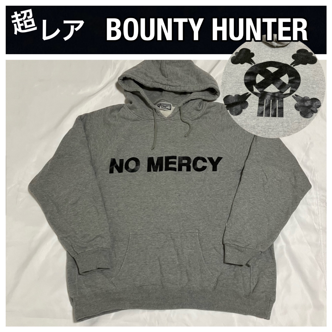 入手困難 バウンティーハンター NO MERCY パーカー ヴィンテージ B×H