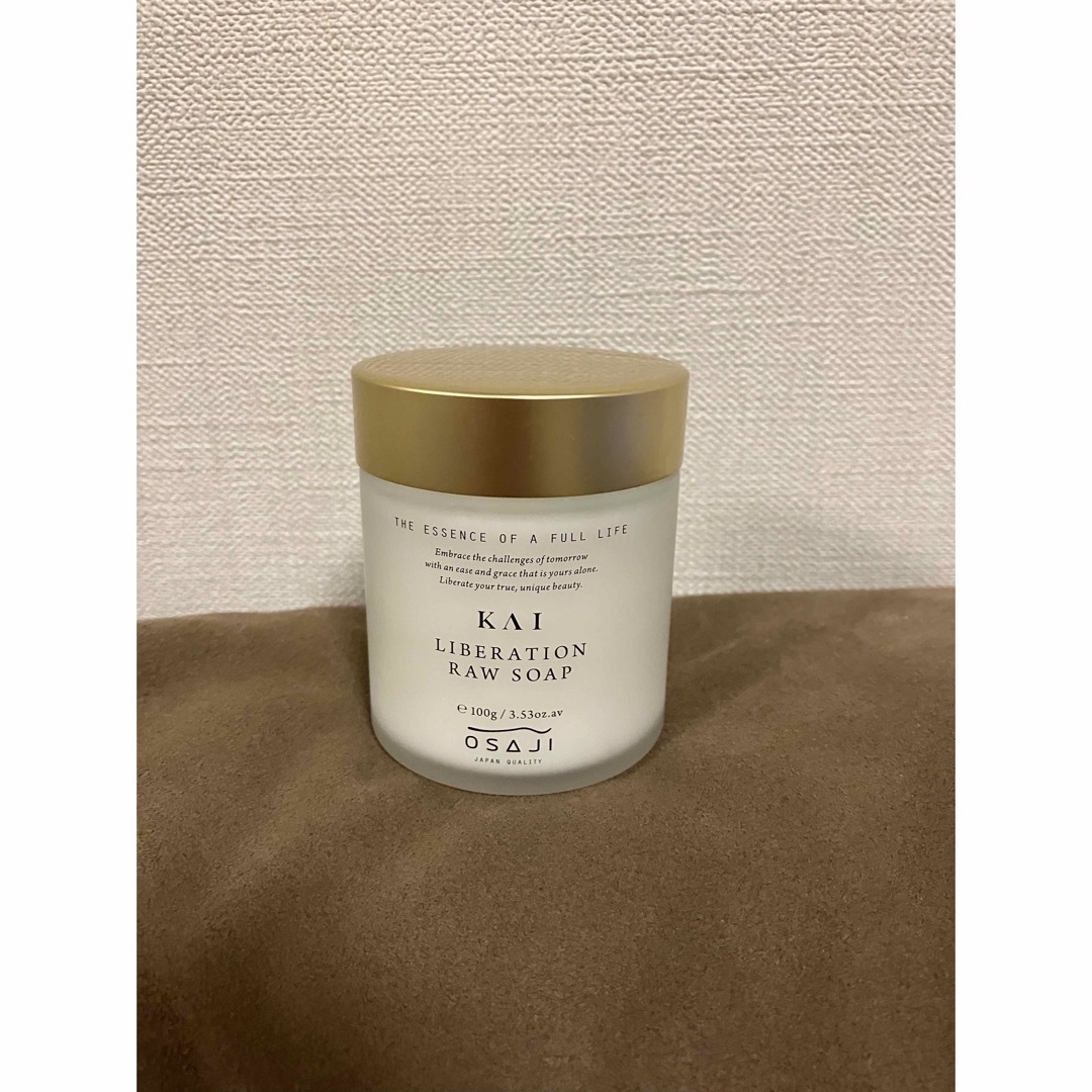 Cosme Kitchen(コスメキッチン)の【値下げ中】osaji Kaiローソープ　　譲ります コスメ/美容のスキンケア/基礎化粧品(洗顔料)の商品写真