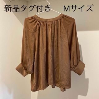 シマムラ(しまむら)の新品タグ付き　しまむら　shean makiさんコラボ　ブラウス(シャツ/ブラウス(長袖/七分))