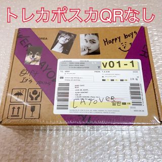 ボウダンショウネンダン(防弾少年団(BTS))のBTS V ソロアルバム Layover  【パープル】 封入品 テヒョン　テテ(アイドルグッズ)