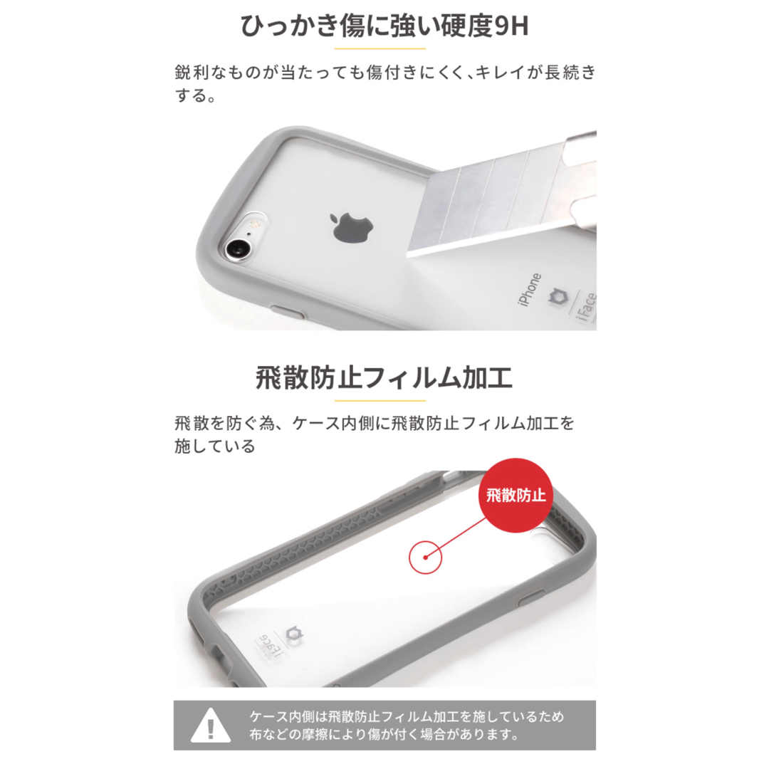 iPhone13mini  iFace  ペールブルー スマホ/家電/カメラのスマホアクセサリー(iPhoneケース)の商品写真