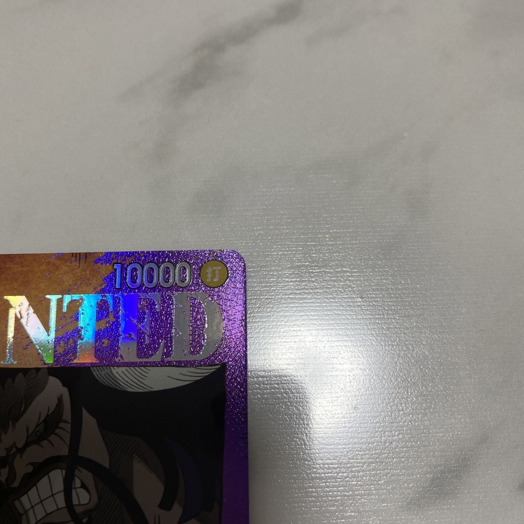 ONE PIECE(ワンピース)のワンピース 強大な敵 カイドウ パラレル SR 手配書 エンタメ/ホビーのトレーディングカード(シングルカード)の商品写真