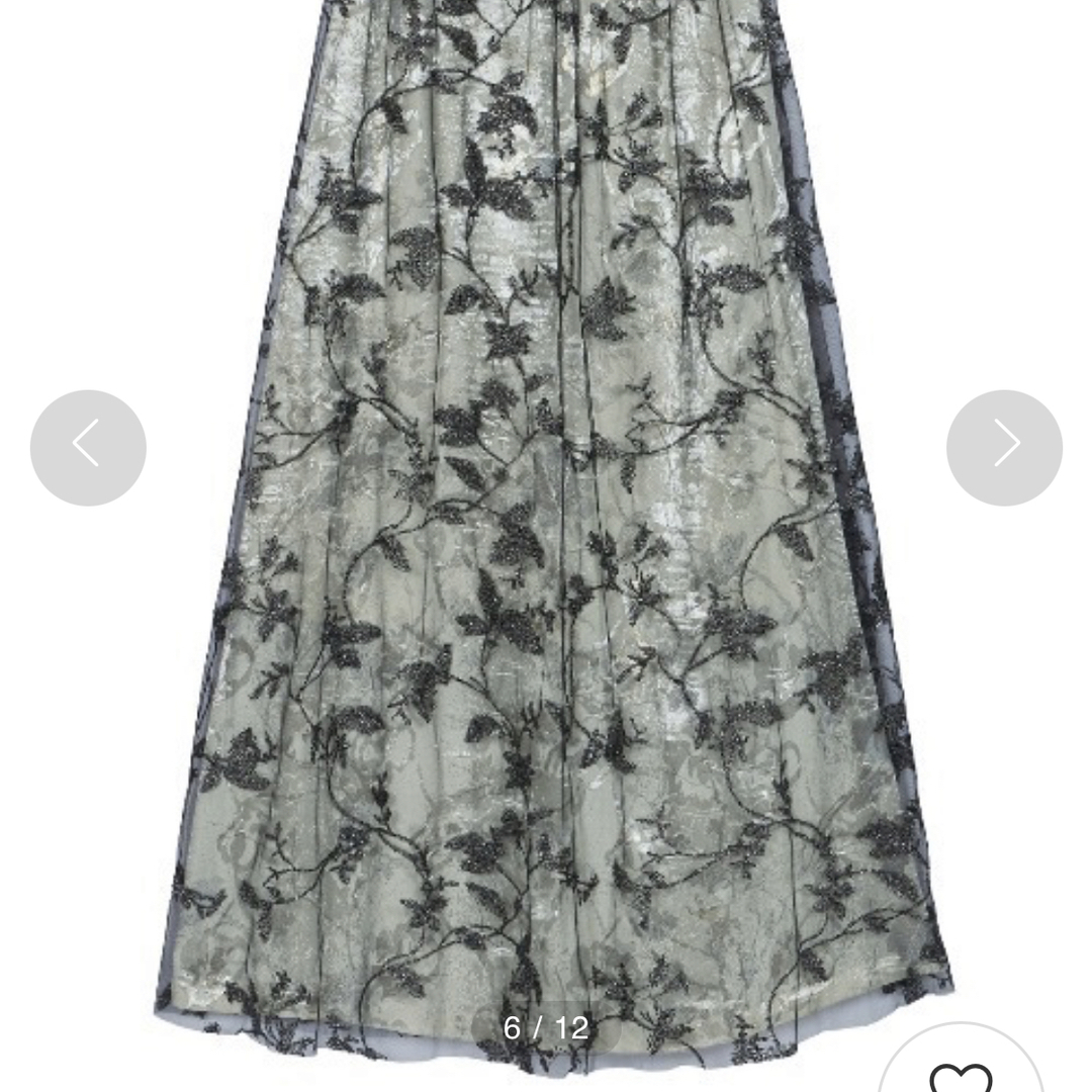 Ameri VINTAGE(アメリヴィンテージ)の【美品】UNDRESSED MOONY LACE SKIRT レディースのスカート(ロングスカート)の商品写真
