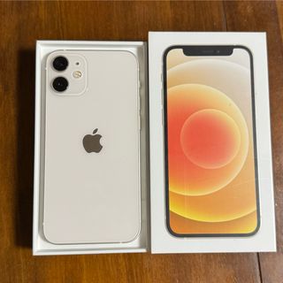 アイフォーン(iPhone)のiPhone 12 mini 128GB ホワイト simフリー　本体(スマートフォン本体)