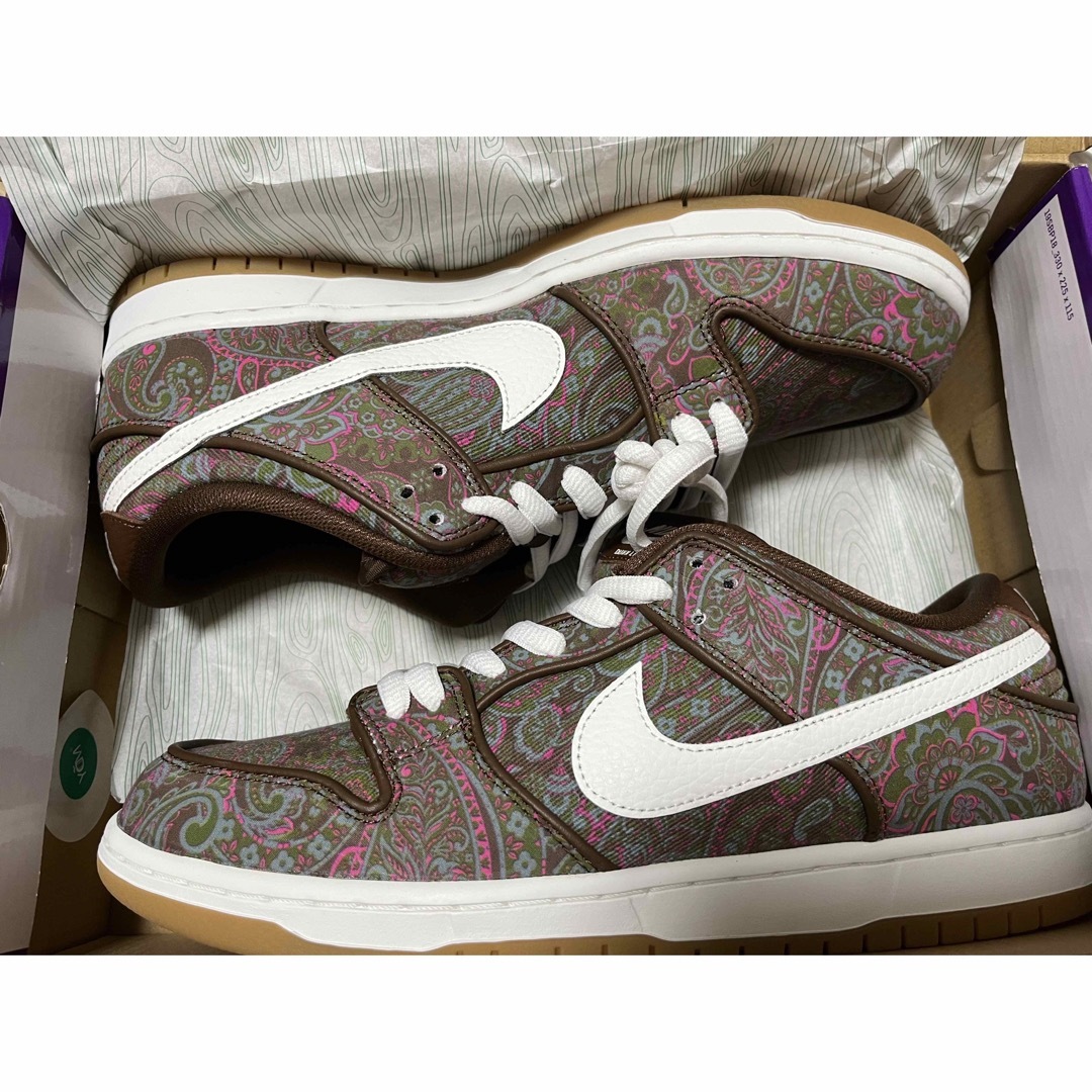 Nike SB Dunk Low PRM Brown Paisley 29cm - スニーカー