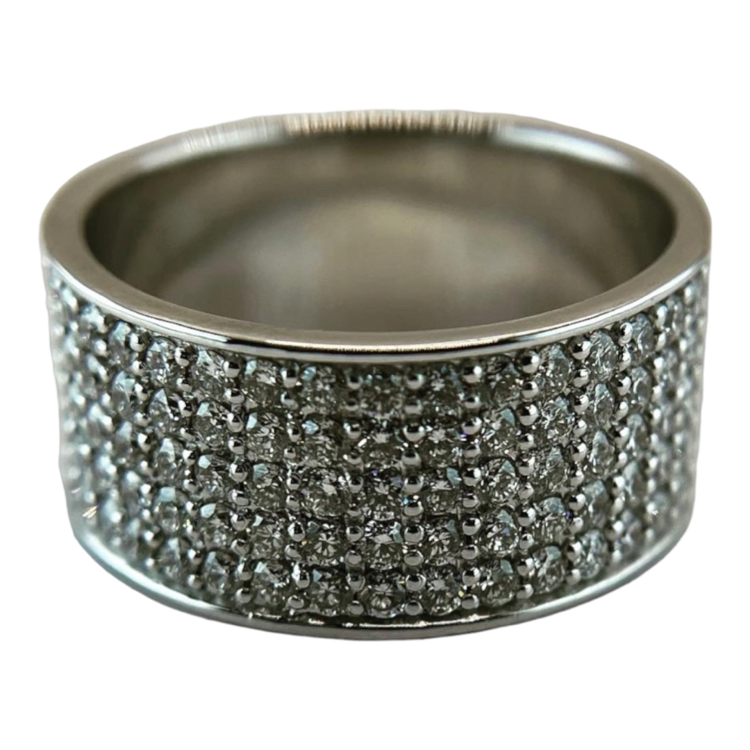 k18 WG ダイヤモンド　リング　指輪　Diamond ダイヤ　#20 メンズのアクセサリー(リング(指輪))の商品写真