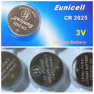 リチウムCR2025コイン電池１個＋リチウムCR2032コイン電池３個（計４個）(その他)