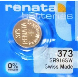 renata酸化銀373ボタン電池１個(その他)