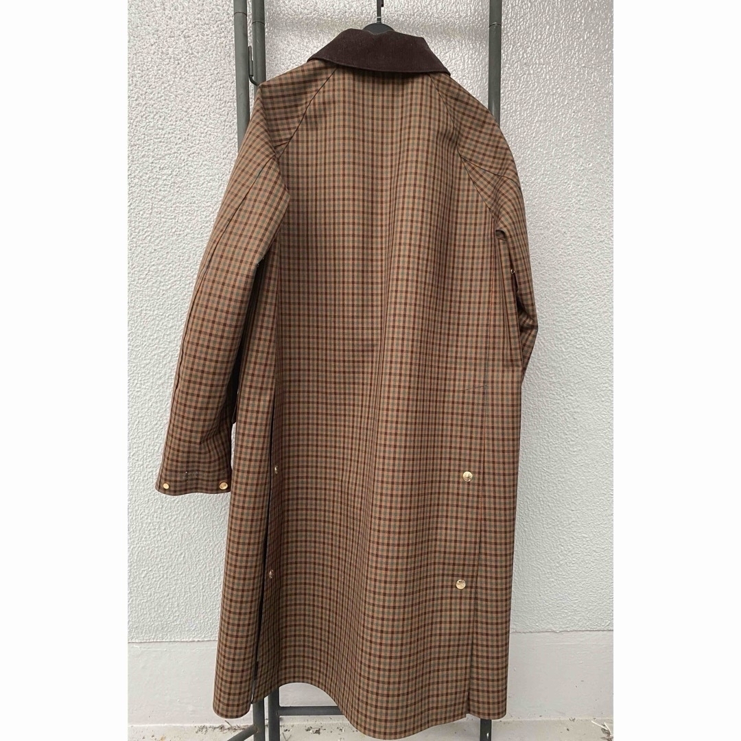 美品 MACKINTOSH マッキントッシュ DUNBAR WOOL COAT 英国製 チェック