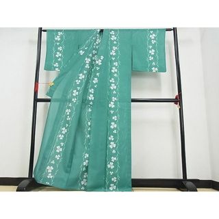 平和屋-こころ店■夏物　訪問着　絽　霞文　着丈164cm　裄丈66cm　洗える着物　A-ck4258